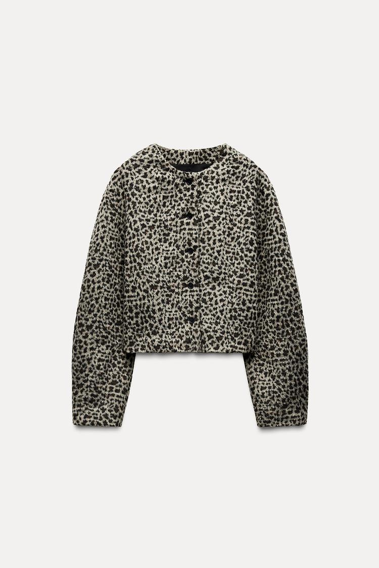 LEOPARD Balloon Blazer