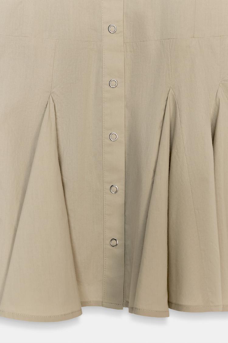 A CAROLINE Short Shirt Dress