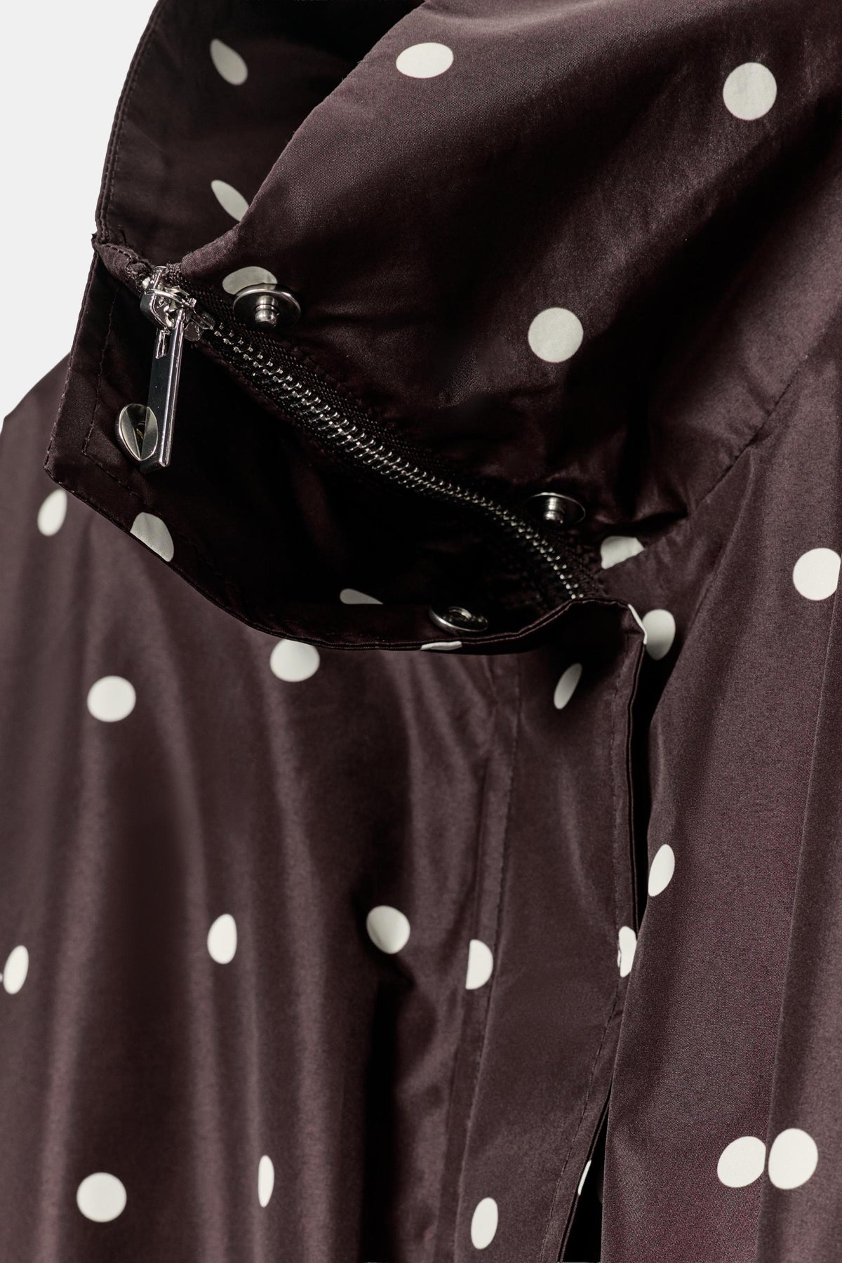 a ALANISA POLKA DOT BOMBER JACKET