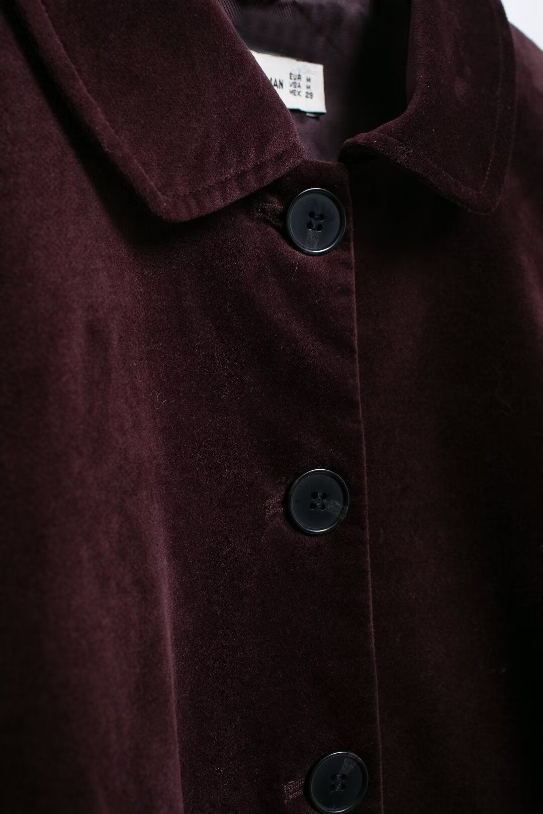 BELTED VELVET Jacket