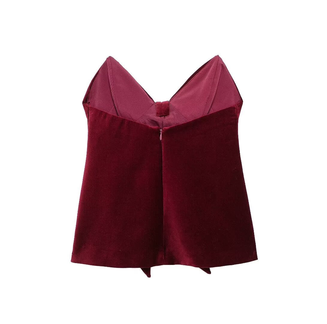 JASMINE VELVET top