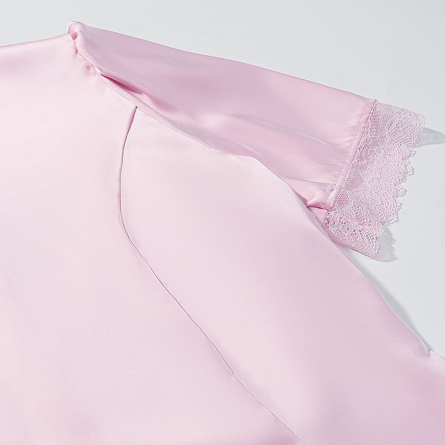 a NAIKE Satin Set
