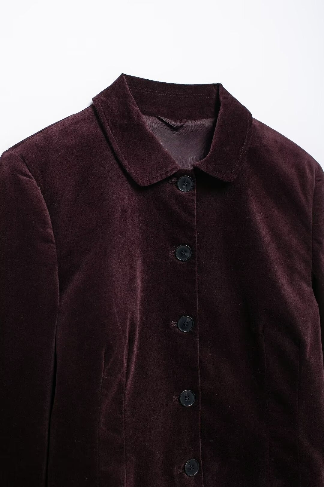 BELTED VELVET Jacket