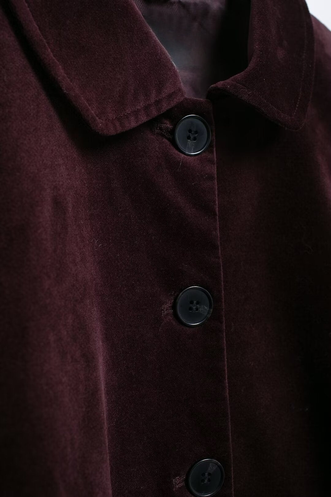 BELTED VELVET Jacket