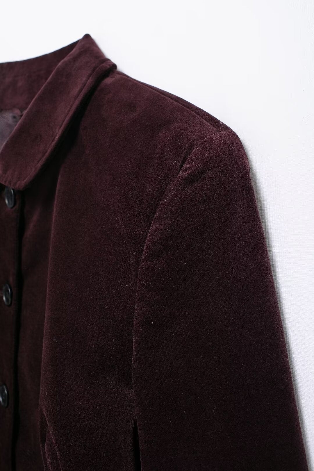 BELTED VELVET Jacket