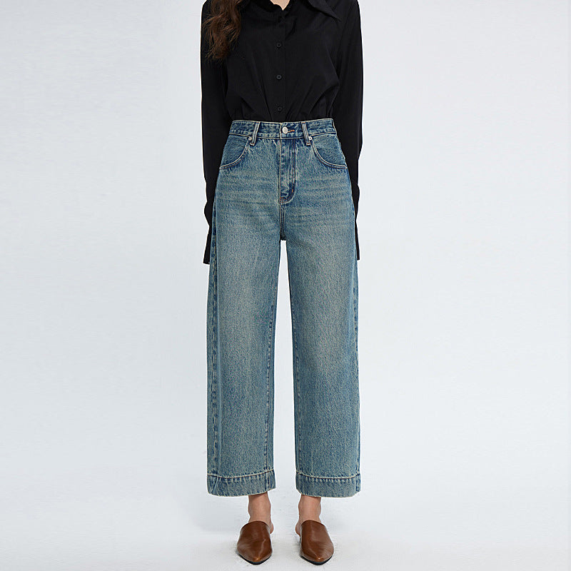 CHARMING Denim Retro Pants