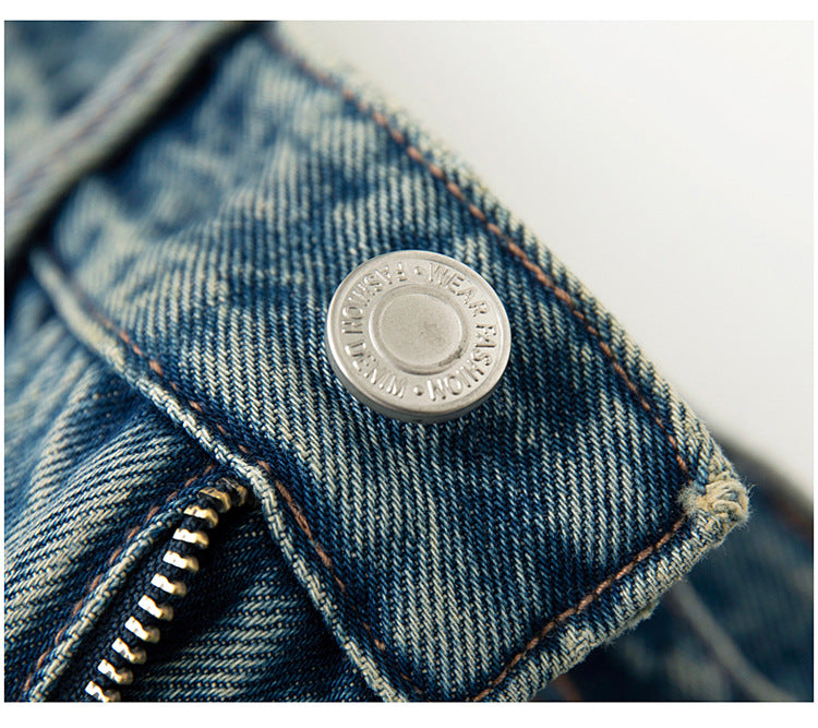 CHARMING Denim Retro Pants