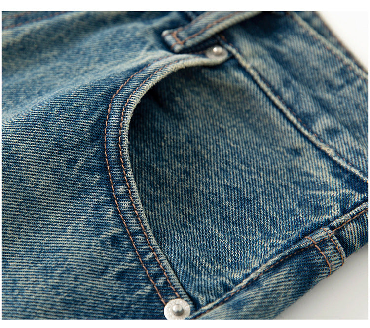 CHARMING Denim Retro Pants