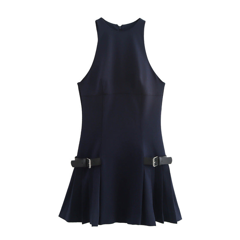CINDY NAVY BLUE DRESS