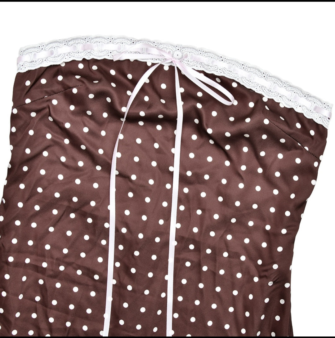 BRIGITTE Midi Dress Polka Dot