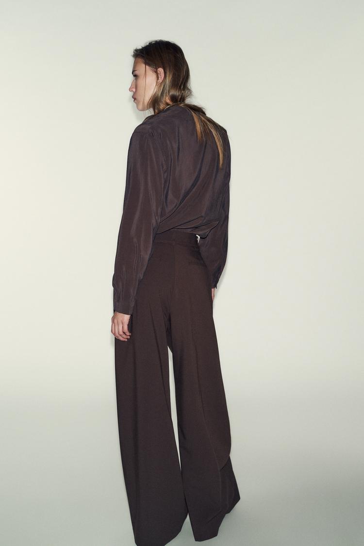 ALESYA Wide Leg Belted Pants