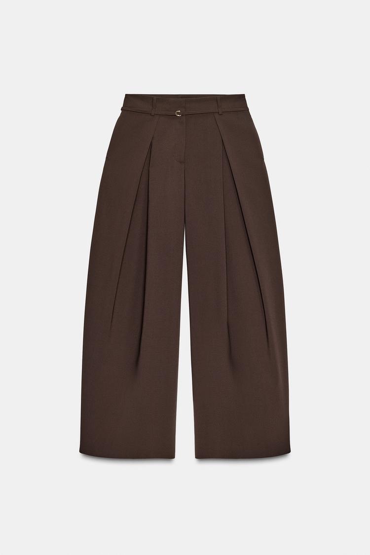ALESYA Wide Leg Belted Pants