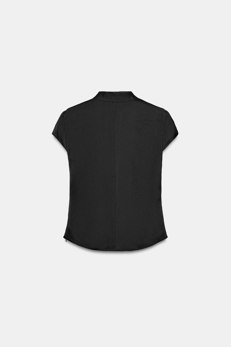 a JOSHI Satin top