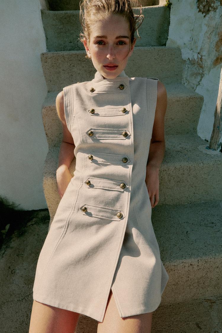 a LINA Napoleon Mini Dress