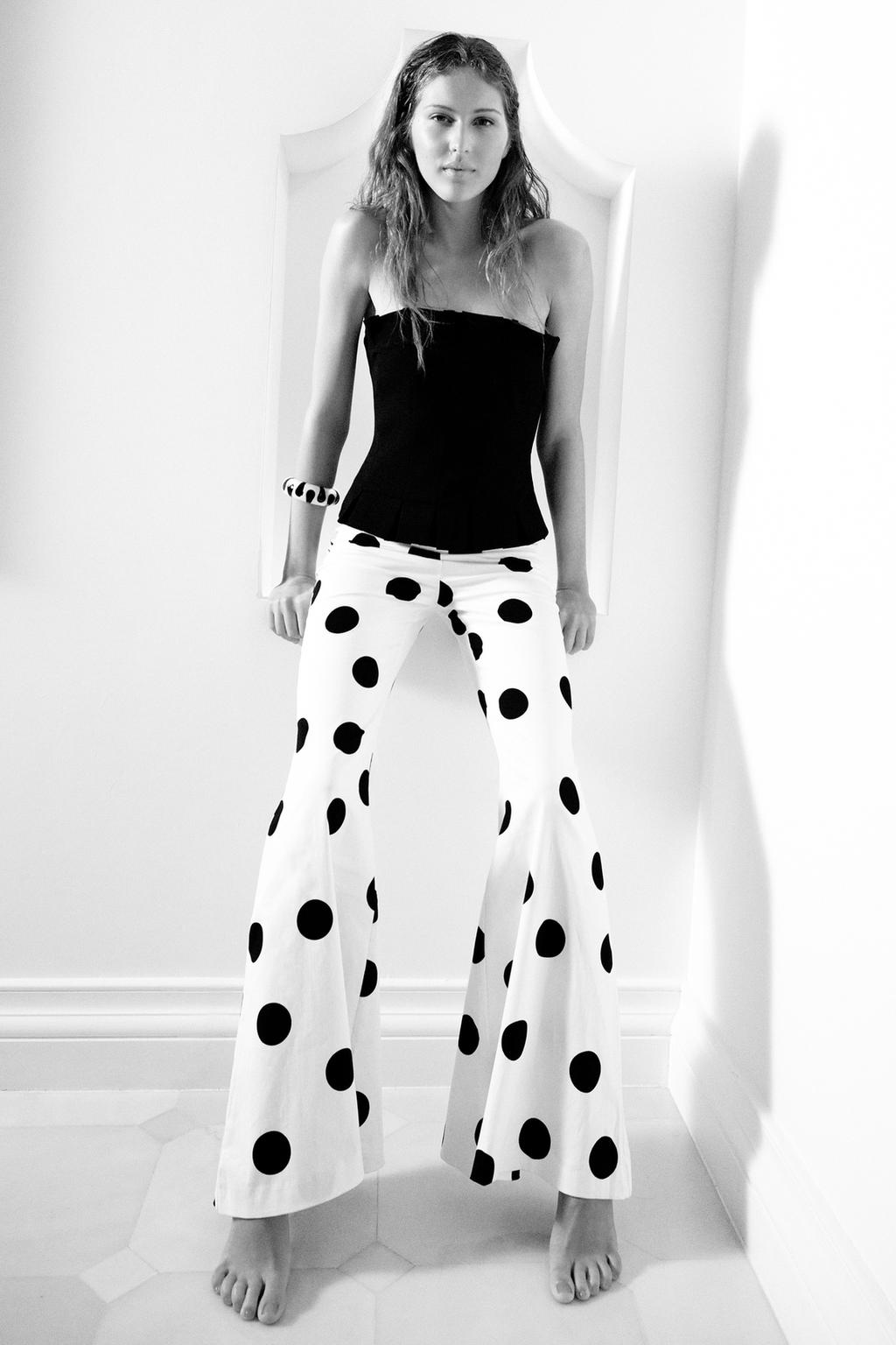 AZZIA Pant Polka Dot