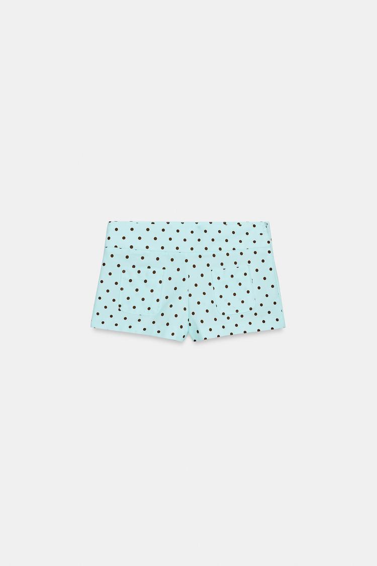 a JULIETTE POLKA DOT SHORT
