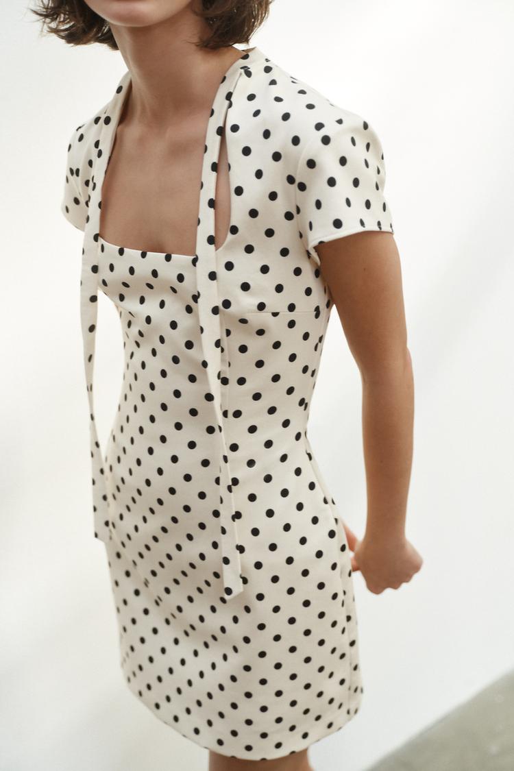 DIANA Polka Dot Mini Dress