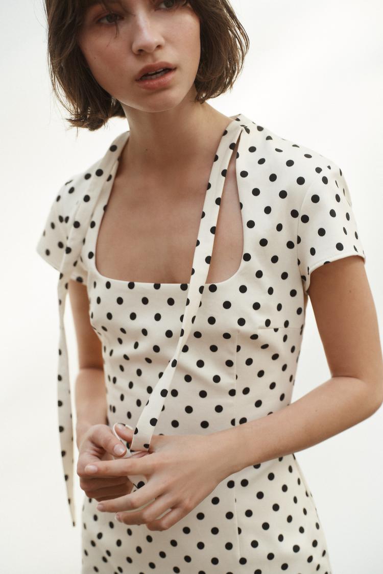 DIANA Polka Dot Mini Dress