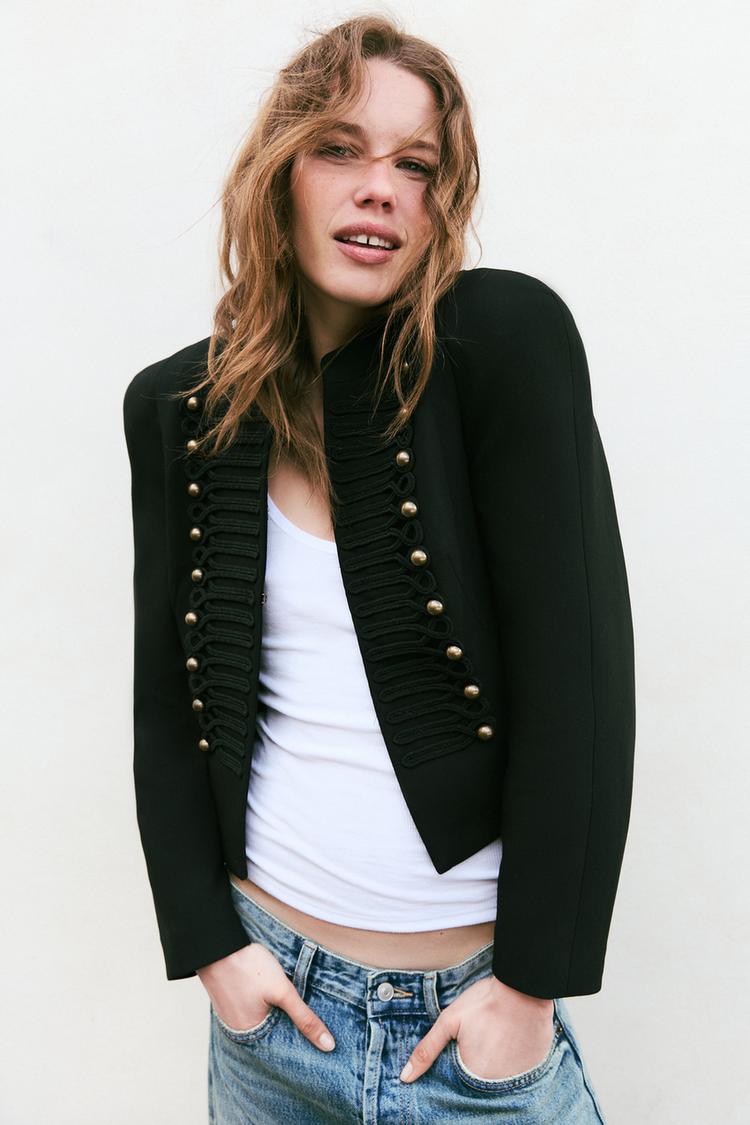 A NAPOLEON Blazer Black