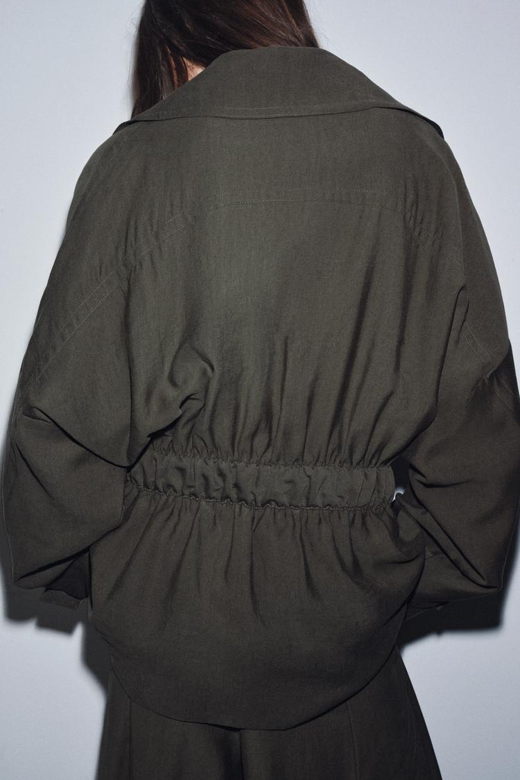 A IRINA Flowing Belted Jacket