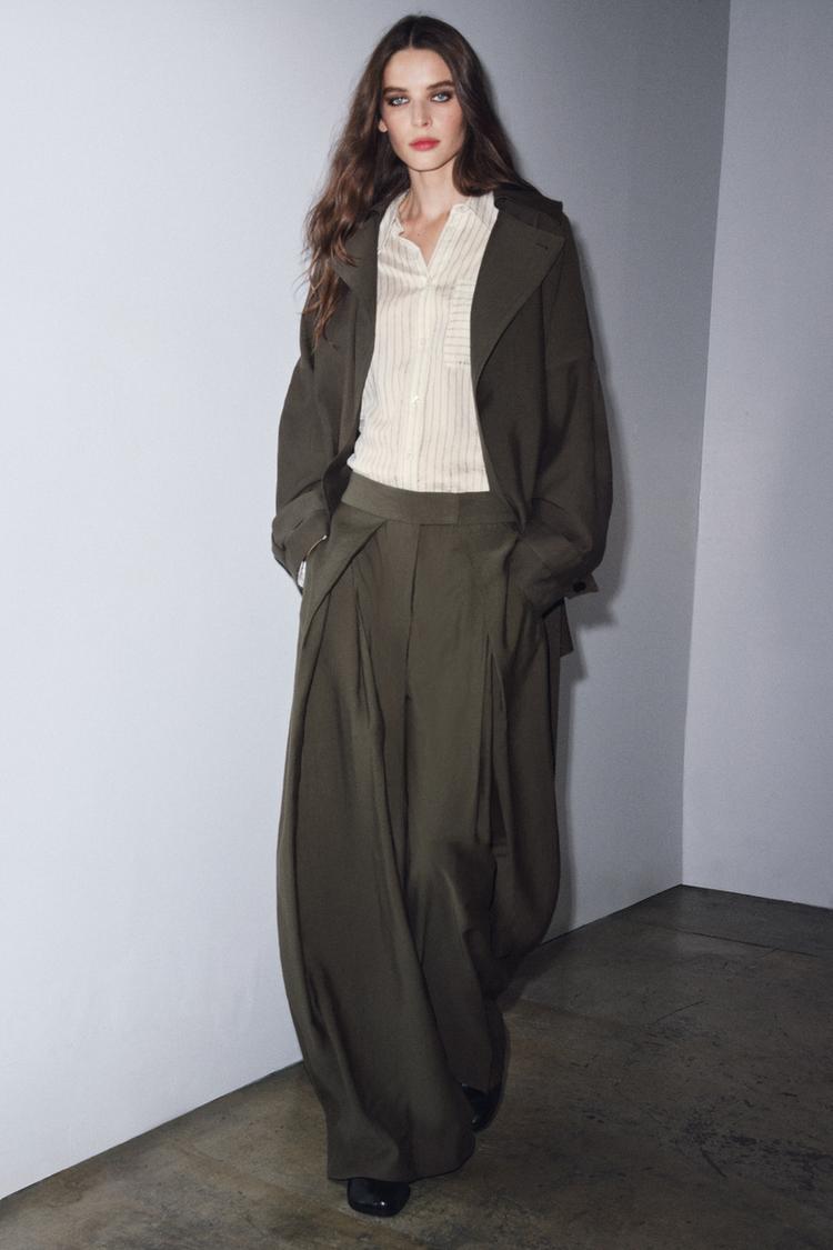 A IRINA Flowing Belted Jacket