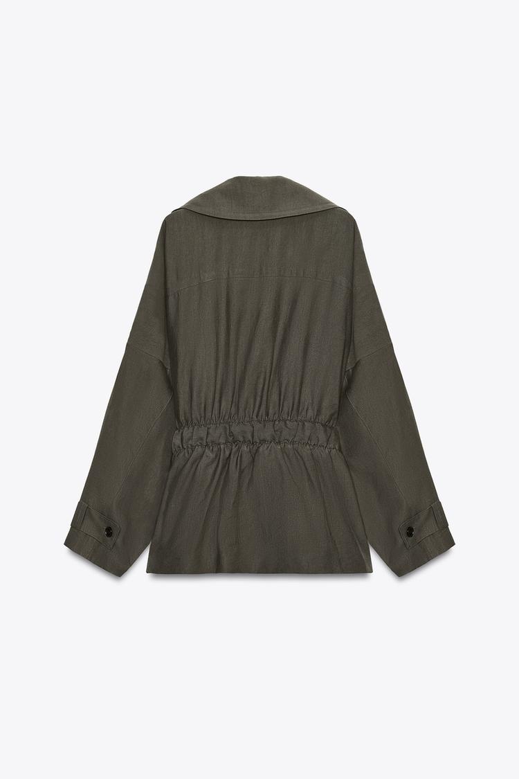 A IRINA Flowing Belted Jacket