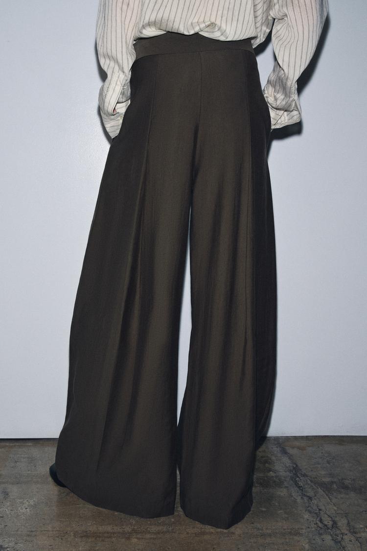A IRINA  Front Pleat Trousers