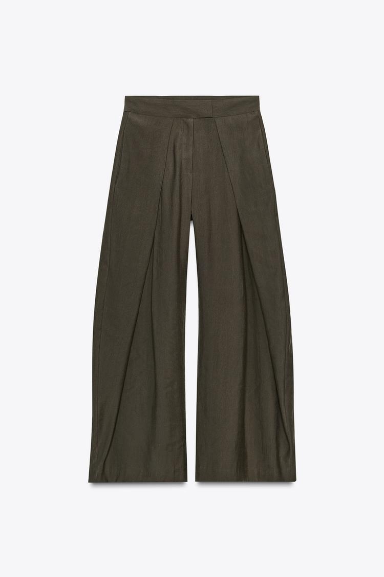 A IRINA  Front Pleat Trousers