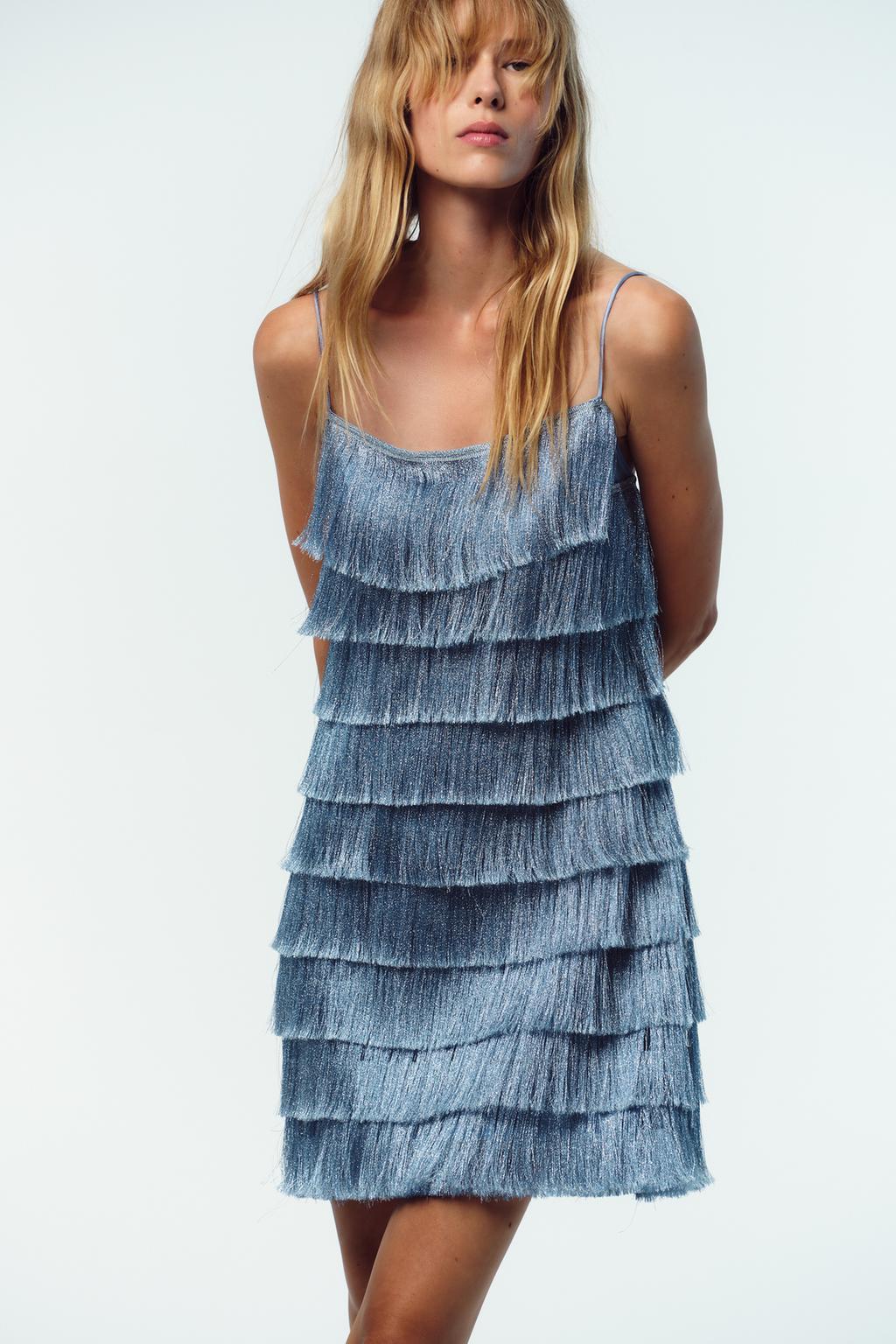 AMARA Summer Tassel Short Party Dress Limited Edition