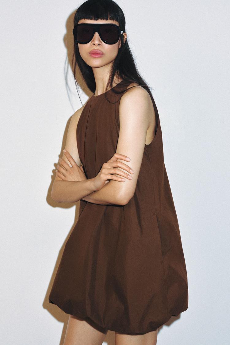 ANNIA Balloon Mini Dress