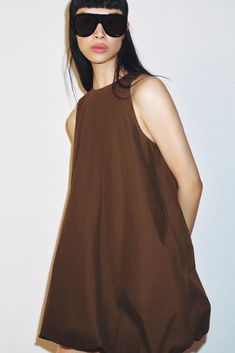 ANNIA Balloon Mini Dress
