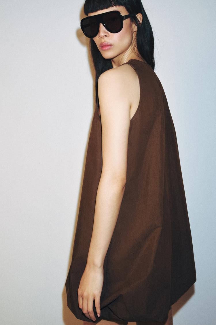 ANNIA Balloon Mini Dress