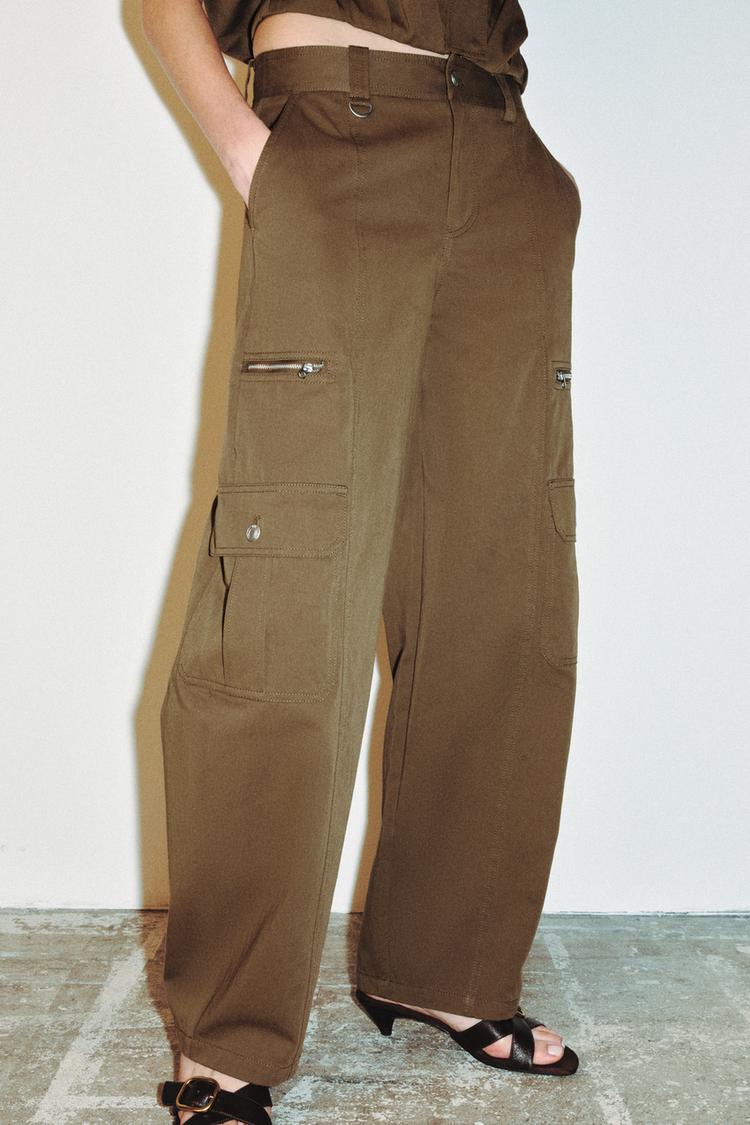 A LARA Barrel Cargo Pocket Pants
