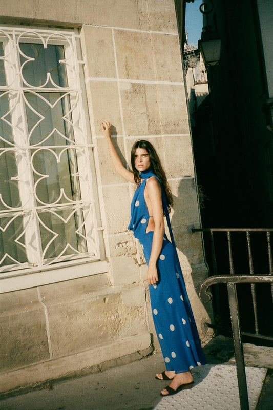 EKATERINA Polka Dot Dress