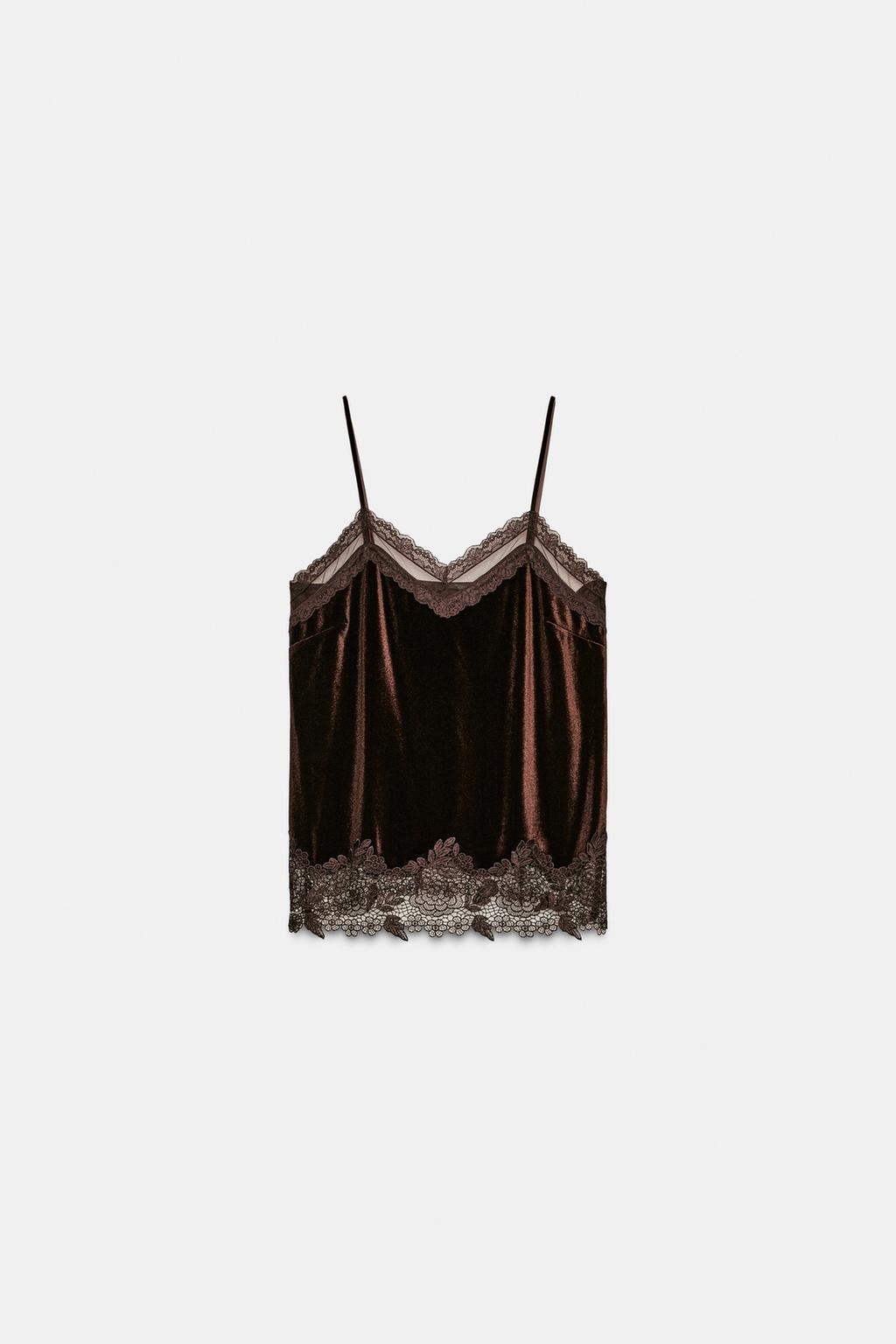 NADIA Velvet Chocolate Top