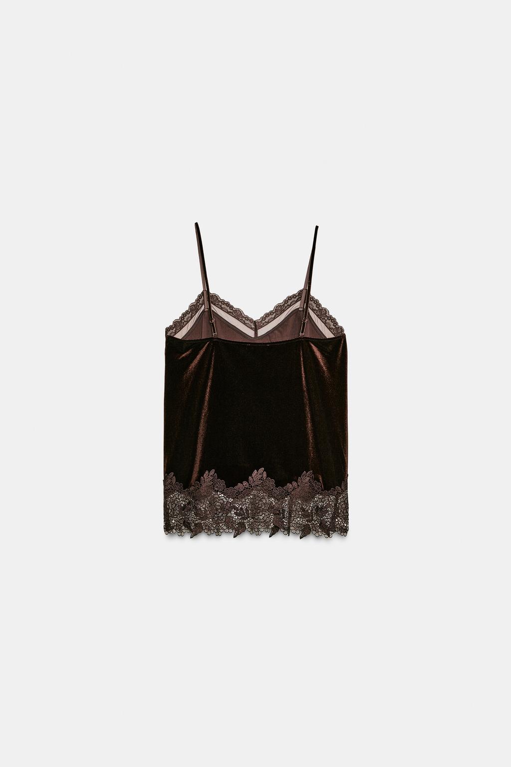 NADIA Velvet Chocolate Top