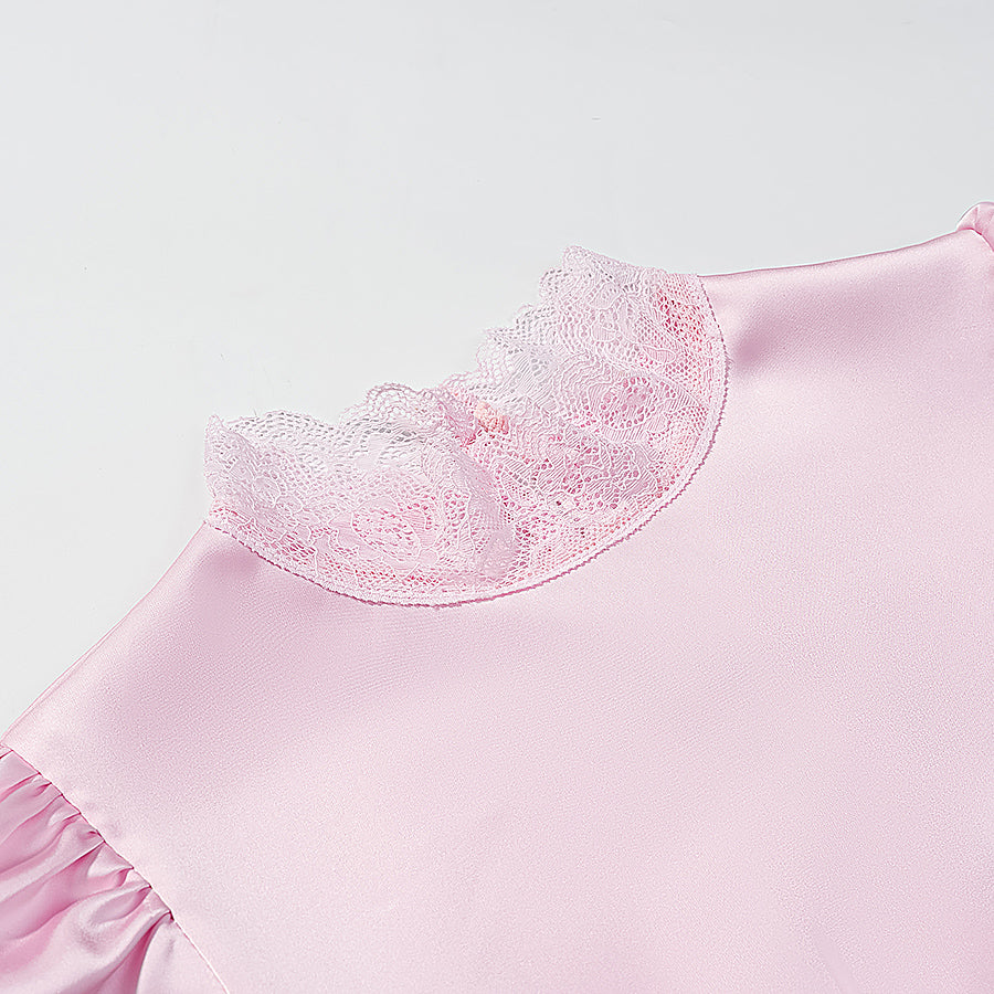 a NAIKE Satin Set