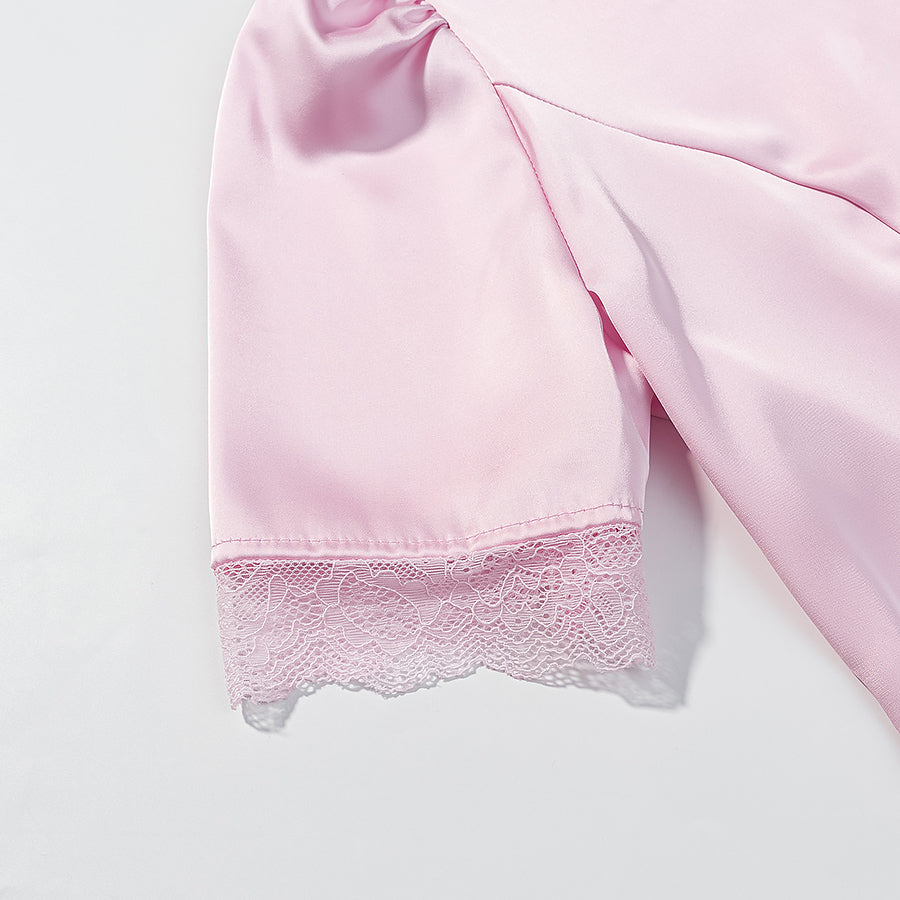 a NAIKE Satin Set