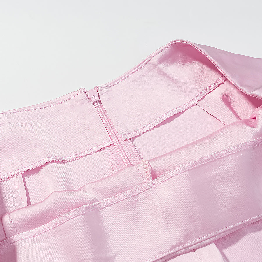 a NAIKE Satin Set