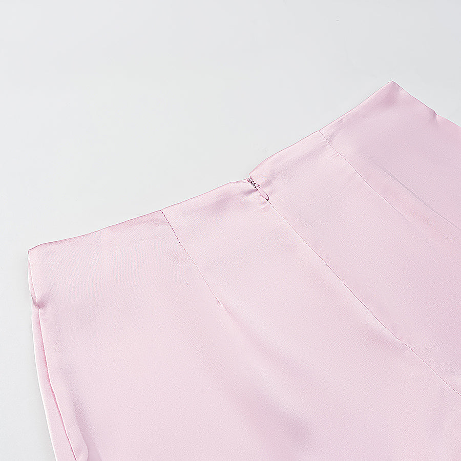 a NAIKE Satin Set