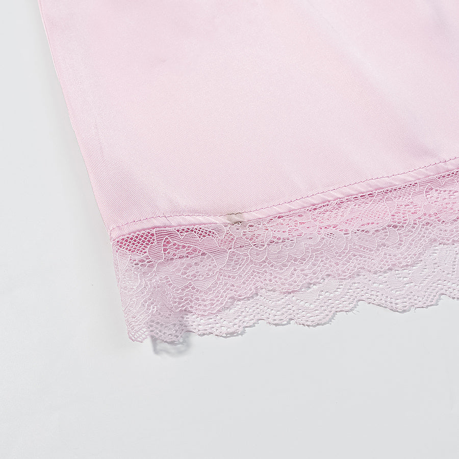 a NAIKE Satin Set