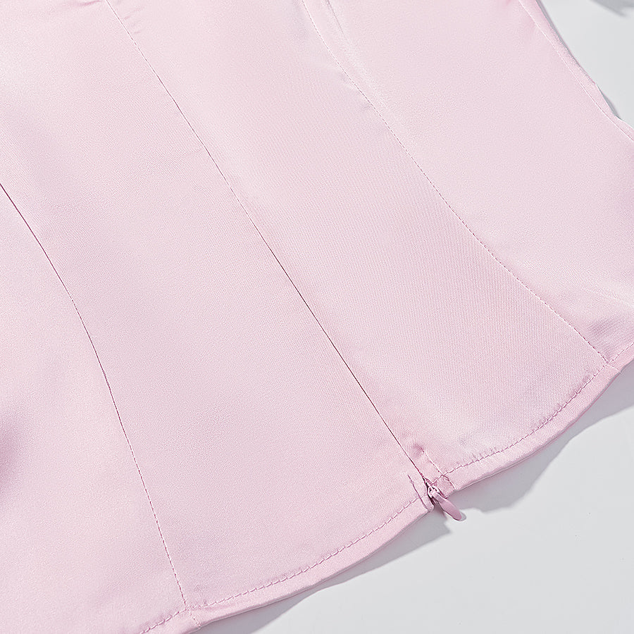 a NAIKE Satin Set
