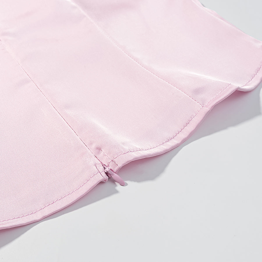 a NAIKE Satin Set