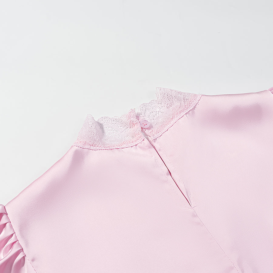 a NAIKE Satin Set
