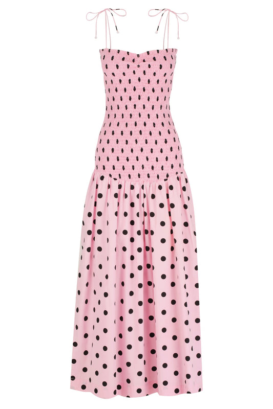 VANEZA Polka Dot Dres