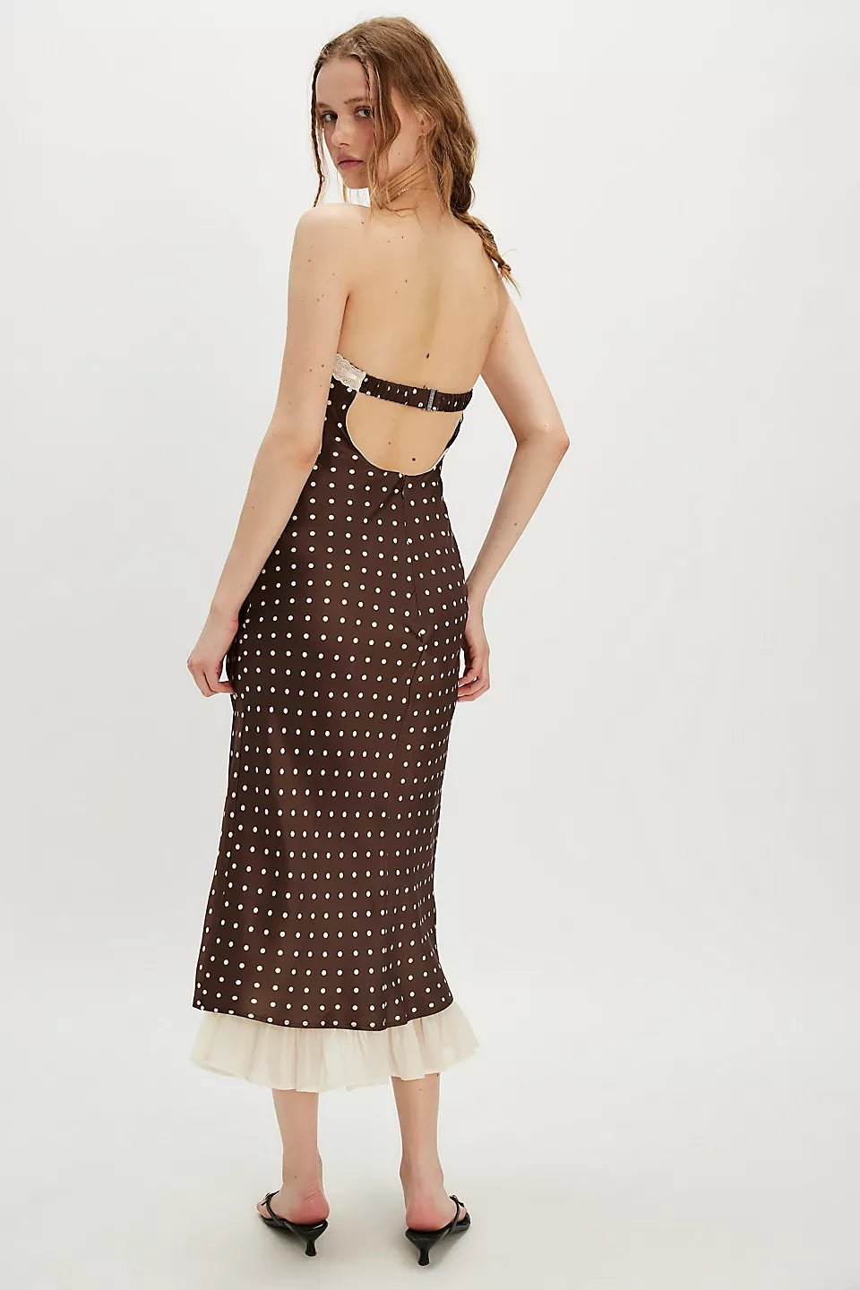 BRIGITTE Midi Dress Polka Dot