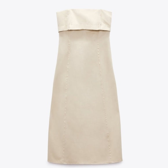 A DANIELLE Gabardina Midi Dress