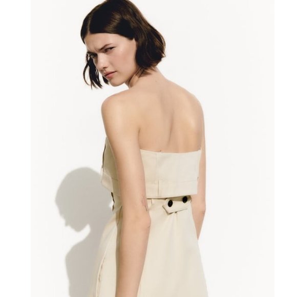 A DANIELLE Gabardina Midi Dress