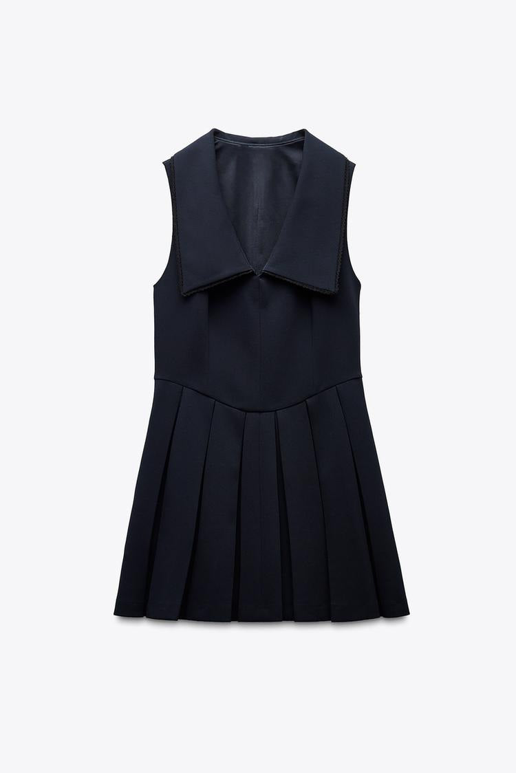 DIANA NAVY BLUE  DRESS