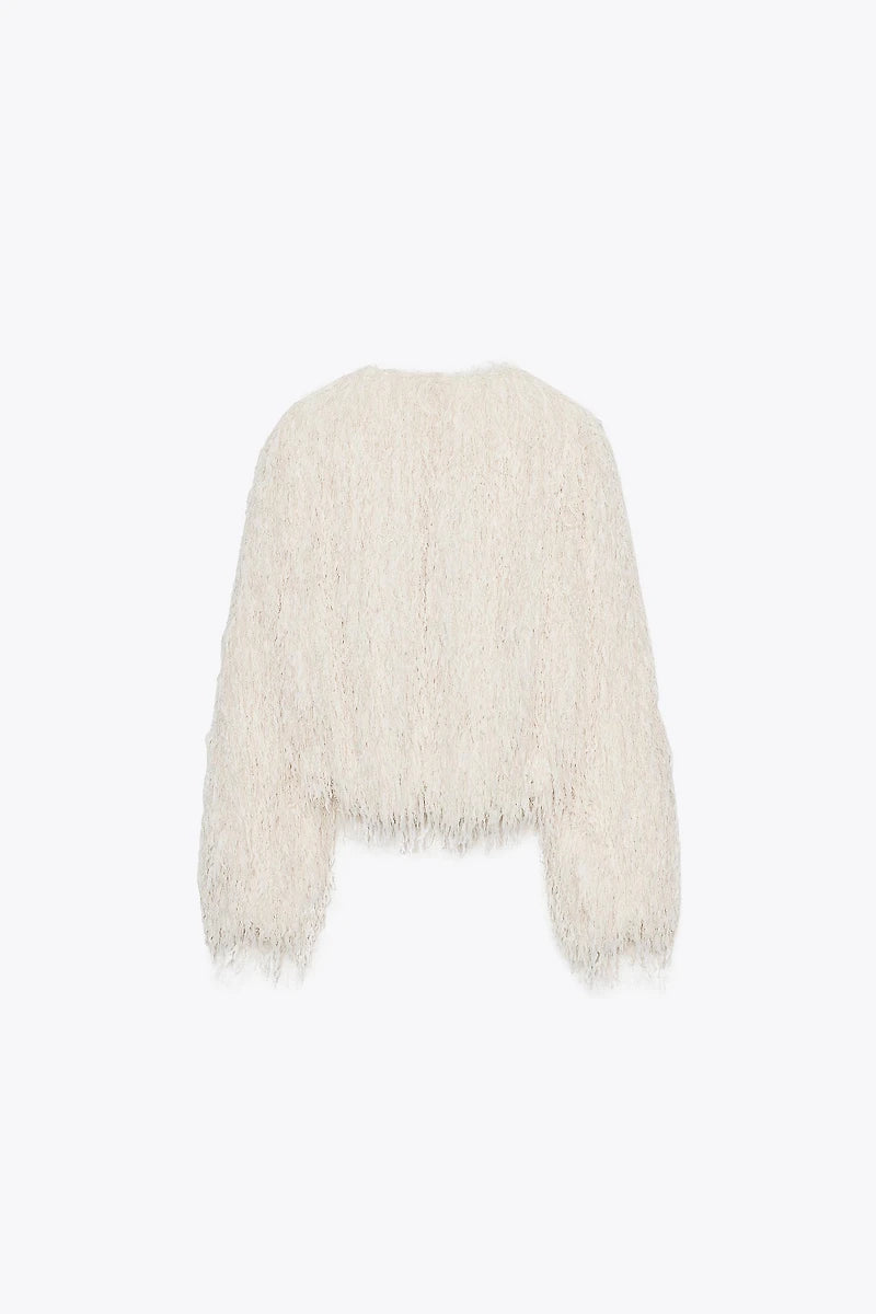 MONACO Metallic Fringe Jacket
